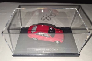 Top erhaltenes rotes BUSCH Mercedes Benz C-Klasse Modell "Elegance" in Schatulle - Bild 1 von 8