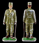Figurine L.R. aluminium : Gal LECLERC / soldier antique toy