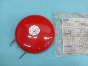 amseco FIRE ALARM BELL 10-inch EXB-10-PV4 24VDC 0.06A - Picture 1 of 5