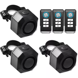 USB Rechargeable Motorbike Motorcycle Scooter Anti-Theft Bike Alarm 700mAh IPX4  - Picture 1 of 15