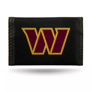 NFL Washington Commanders Printed Tri-Fold Nylon Wallet by RICO - Picture 1 of 1