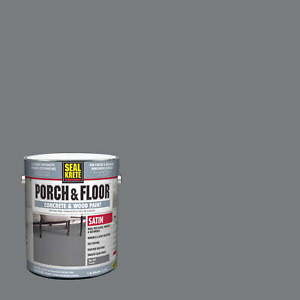 Dove Gray,   Porch & Floor Concrete & Wood Satin Paint-316127, Gallon