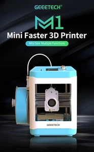 Imprimante 3D Geeetech M1 mini imprimante 3D 250 mm/s Meilleur pour enfants et débutants FR - Photo 1/11