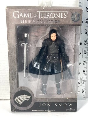 Boneco Jon Snow Game of Thrones Legacy Collection 1 novo 2014 HBO Funko - Imagem 1 de 4