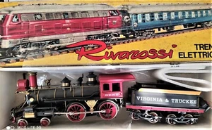 Rivarossi 0 - Locomotiva a vapore americana Reno - Virginia e Truckee - Foto 1 di 1