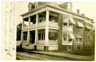 Waterford NY - CONSTRUCTION D'APPARTEMENTS AU 8 DIVISION STREET - carte postale RPPC