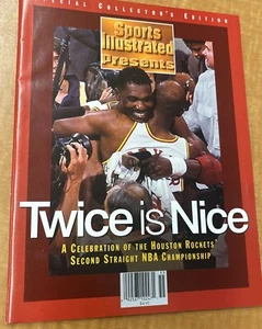 SI Presents "Twice is Nice" Houston Rockets Collectors Edition July 1995 VF - Picture 1 of 15