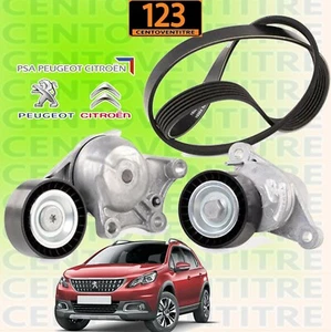 KIT CINGHIA SERVIZI + TENDICINGHIA + TENDITORE PEUGEOT 2008 1.6 HDI - Foto 1 di 4