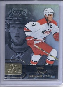 15-16 2015-16 FLEER SHOWCASE ERIC STAAL FLAIR ROW 1 SEAT 12 CAROLINA HURRICANES