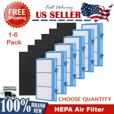 Juego de filtros de carbono HAPF30AT HEPA para purificador de aire Holmes HAP716, HAP9240, HAP9242 Foto 1 de 4