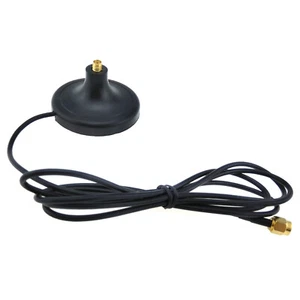 RP-SMA PC Wireless Antenna Stand Magnetic Base WiFi Bluetooth Network Extension - Picture 1 of 7