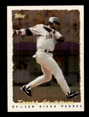 1995 TOPPS CYBERSTATS #228 TONY GWYNN SAN DIEGO PADRES HOF - Image 1 of 2