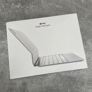GENUINE APPLE IPAD PRO 11” M4 2024 MAGIC KEYBOARD CASE WHITE ORIGINAL MWR03B/A - Picture 1 of 8