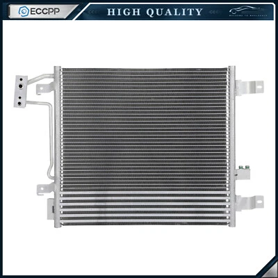 Aluminum AC A/C Condenser For 2007 2008 2009 2010 2011 Jeep Wrangler for 3768 - Image 1 of 4