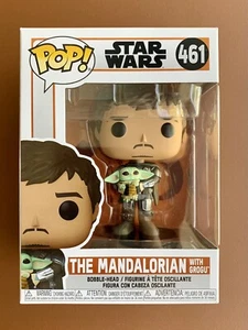 Funko Pop! Star Wars: Mandalorian- The Mandalorian With Grogu 461 - Bild 1 von 6