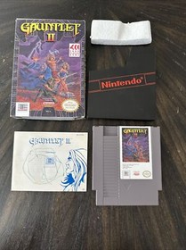 Nintendo NES Game Gauntlet II CIB Complete In Box 