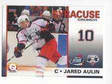 2009-10 Syracuse Crunch (AHL) Jared Aulin 