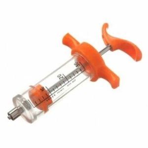 Ardes Nylon 30cc Livestock Syringe Vaccinators One Hand Operation Luer-Lock - Picture 1 of 1