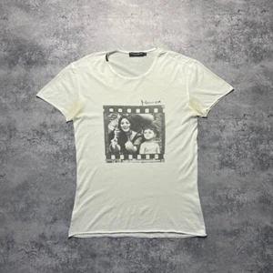 Dolce & Gabbana Monica Bellucci With Little Sicil Tee Men's Size 44 Short Sleeve - Picture 1 of 12