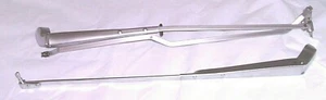 1970-81 TRANS AM FIREBIRD & CAMARO WINDSHIELD WIPER ARM SET - BRUSHED USA MADE! - Picture 1 of 1