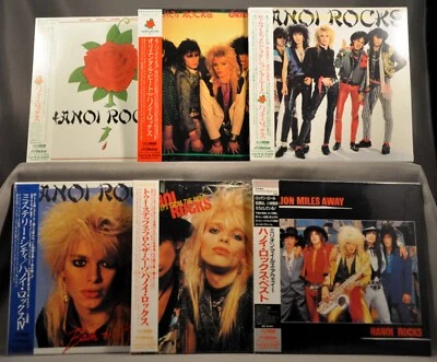 Hanoi ROCKS ALL 6 Set Orig. 2006 JAPAN Mini LP CDs x6 FacSeal VICP-63371~6 NEW - Image 1 of 4