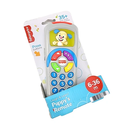 Fisher Price Puppy's Remote Control Toy Baby Toddler Laugh and Learn Educational - Image 1 of 4
