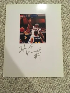 Hakim Warrick signed pic SU Basketball Auto - Picture 1 of 1
