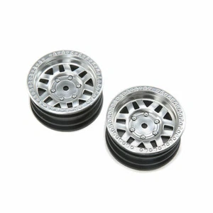 Axial AXI43001 1/10 KMC Machete 1.9 Wheels 12mm Hex Satin Silver (2) - Picture 1 of 1