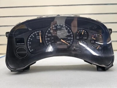 🔥99-02 CHEVY SILVERADO SIERRA TAHOE TABLERO INSTRUMENTO MEDIDOR CUADRO VELOCÍMETRO Foto 1 de 4