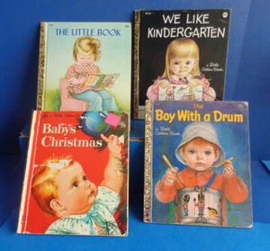 GROUP OF 4 ELOISE WILKIN ILLUSTRATED LITTLE GOLDEN BOOKS - Picture 1 of 3