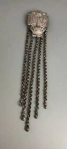 Victorian Commemorative Silver Plated Chatelaine c1880 ALZX - Picture 1 of 3