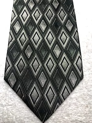 CORBATA CROFT AND BARROW HOMBRE GRIS Y NEGRO 4 X 58 Foto 1 de 4