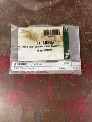 Genuine Jaguar S-type 3.0 Exhaust Gasket Recirculation Pipe Sealing Gasket  - Image 1 of 2