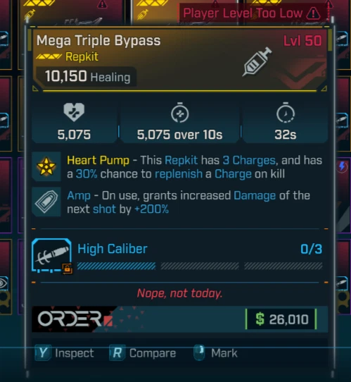 Borderlands 4 ⭐ LEVEL 50 ⭐MEGA TRIPLE BYPASS REPKIT ⭐AMP - Image 1 of 1