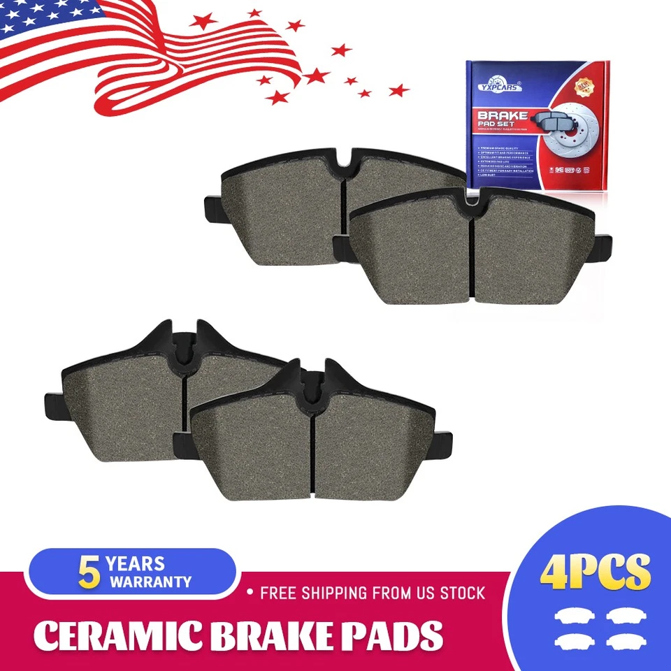 4x Pastillas de freno delanteras de cerámica para BMW 120i 2007-2024 Mini Cooper 2005-2012 Foto 1 de 4