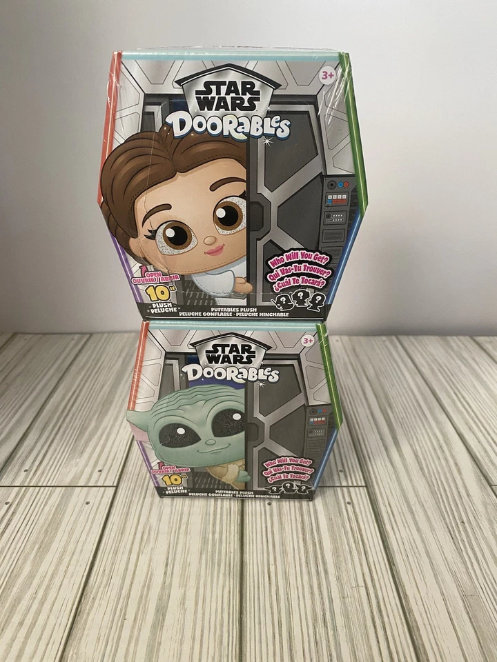 Disney Doorables Puffables Star Wars 10" Plush Who Will You Get? Darth Vader