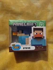 TUBBZ Boxed Minecraft Steve Collectable Duck Rubber Official Jeep New - Picture 1 of 5