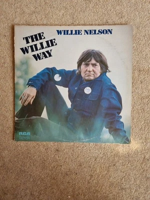 Willie Nelson - The Willie Way Vinyl LP RCA Victor US 1972 Misprinted Cover - Image 1 of 4