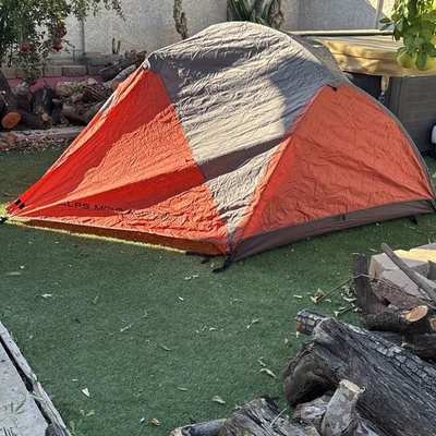 Alps Engineering Chaos 3 Backpacking Tent with Rain Fly & Footprint Camping Hike - Image 1 of 4