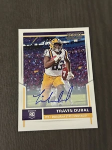 2017 Panini Score Rookie Signatures Insert #368 TRAVIN DURAL Signed Auto Card RC - Picture 1 of 2