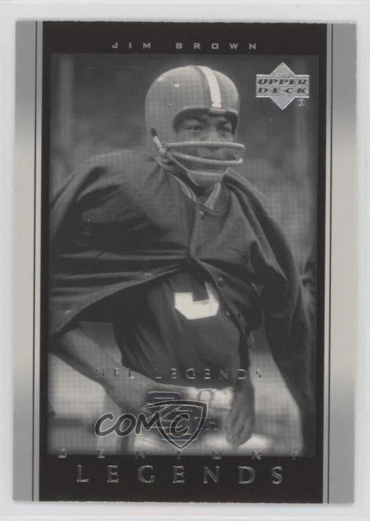 2000 Upper Deck Legends Century Legends /2500 Jim Brown #94 HOF - Image 1 of 2