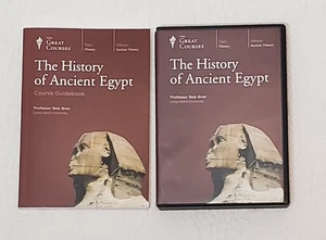 The Great Courses: History of Ancient Egypt, Prof. Bob Brier 8 DVDs & Guidebook - Picture 1 of 3