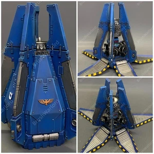 Warhammer 40K Drop Pod Space Marines Ultramarines Presale ProPainted Miniatures - Picture 1 of 8
