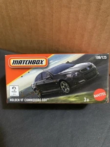 2025 Matchbox Power Grabs BLACK 2016 HOLDEN COMMODORE VF SSV 106/125 - Picture 1 of 5