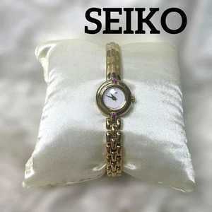 Reloj SEIKO TISSE 1E20 2030 Dorado Damas Moda Reloj Elegante Regalo - Imagen 1 de 9