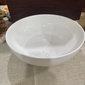 Home Ceramic White Serving Bowl Vegetable Salad Large 13" By 4 1/2” Deep - Bild 1 von 5