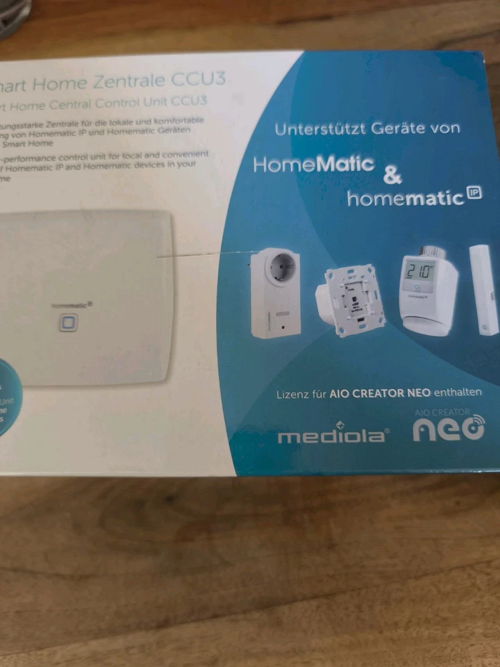 Homematic CCU3 voll funktionsfähig und auf Werkseinstellung - Bild 1 von 4
