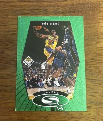 1998-99 Upper Deck UD Choice - Starquest Kobe Bryant #SQ13 Green - Image 1 of 2