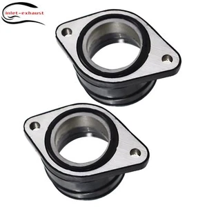2x Carburetor Intake Manifold Boot For Honda CB400T CB450T CB450SC CM400 Rubber - Picture 1 of 6