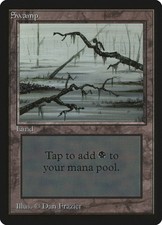 ​​​​Swamp (C) [Limited Edition Beta] - MTG - Near Mint​​​
